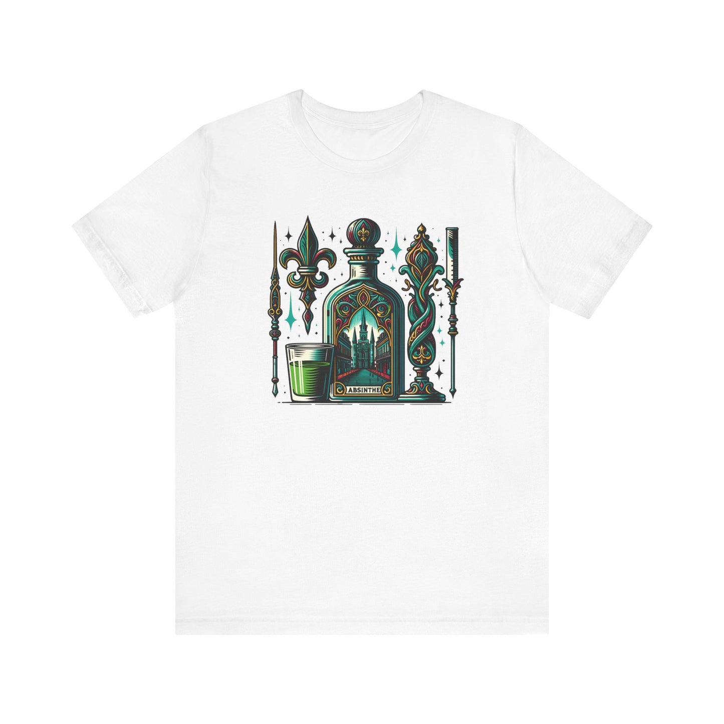 Dark Nola Absinthe Unisex Jersey Short Sleeve Tee