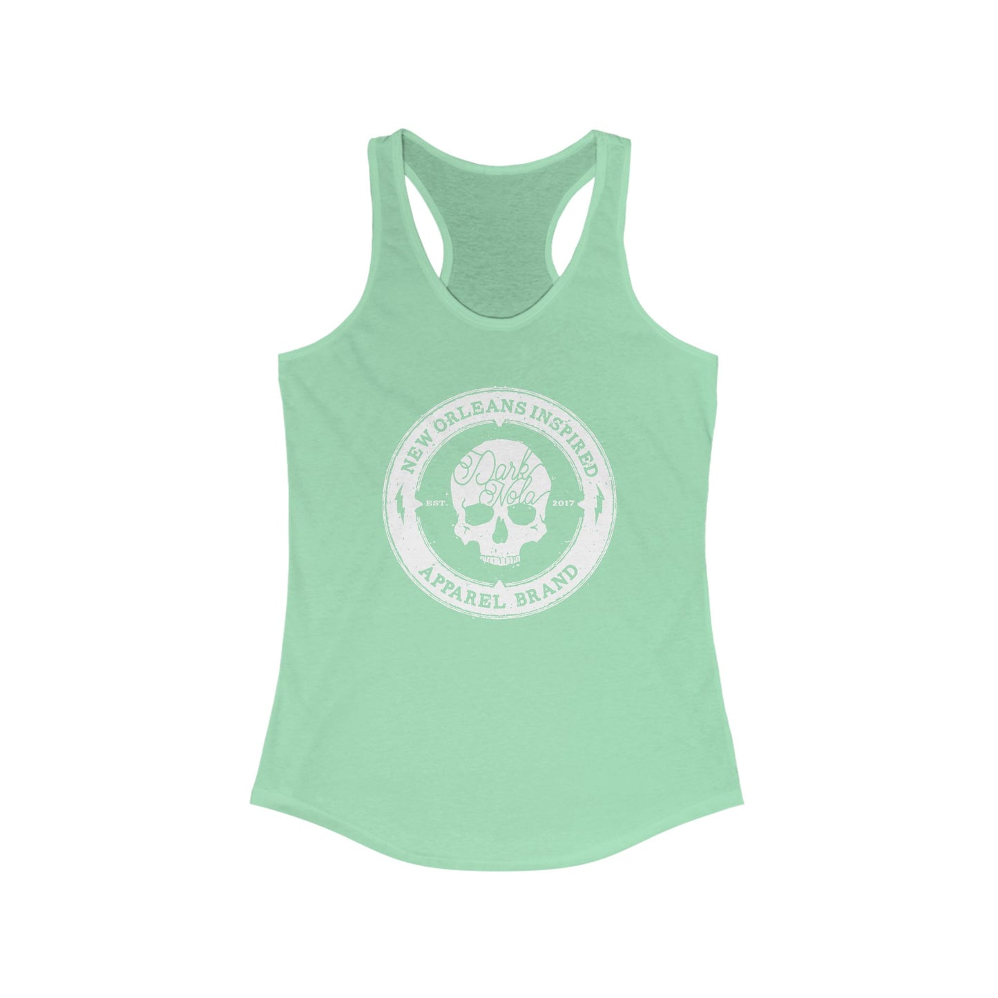 Dark Nola Logo Women's Racerback Tank - Season One