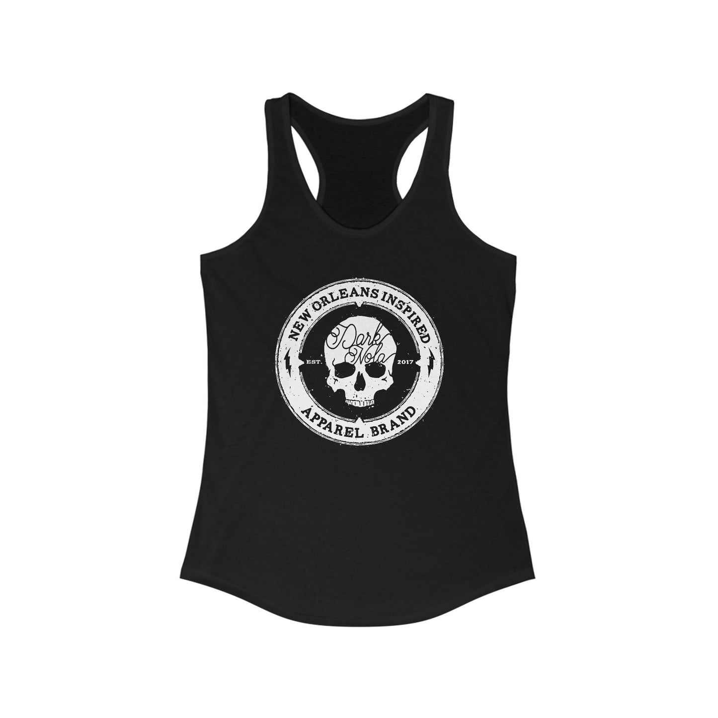 Dark Nola Logo Women's Racerback Tank - Season One