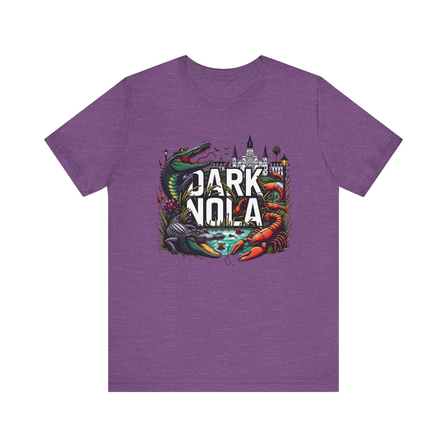 Dark Nola Quarter Critters Unisex Jersey Short Sleeve Tee