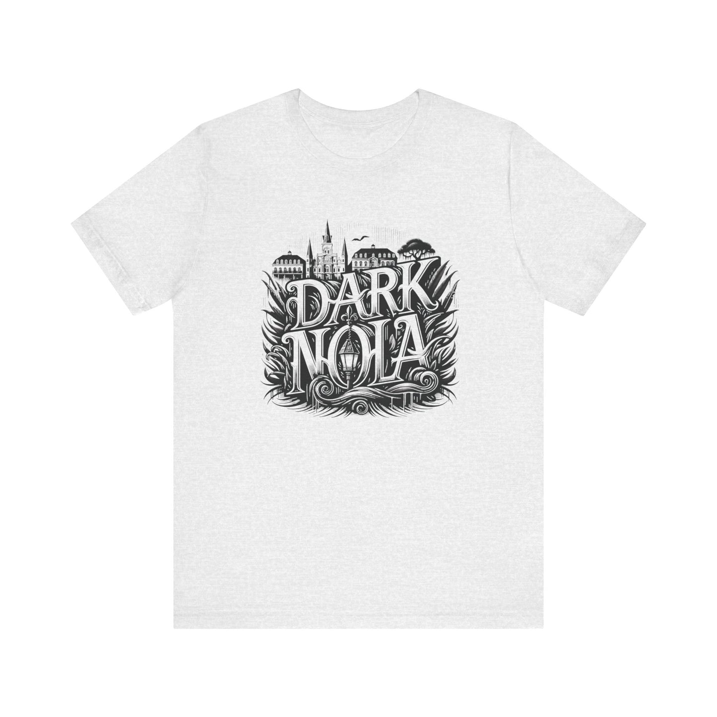 Dark Nola Spanish Moss Unisex Jersey Short Sleeve Tee