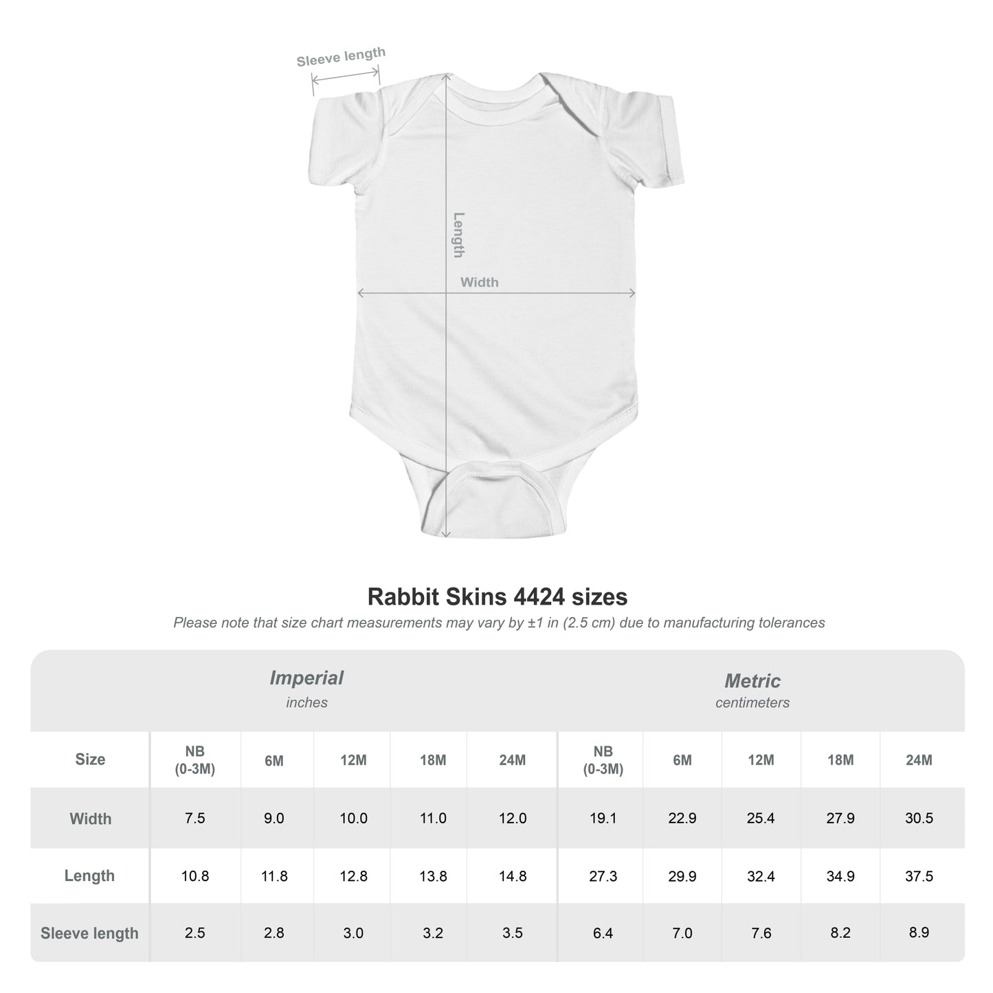 Love and Death Infant Fine Jersey Bodysuit - Season Three