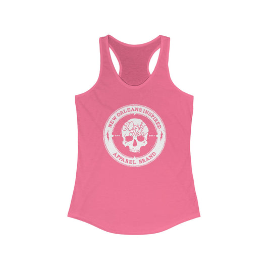 Dark Nola Logo Women's Racerback Tank - Season One
