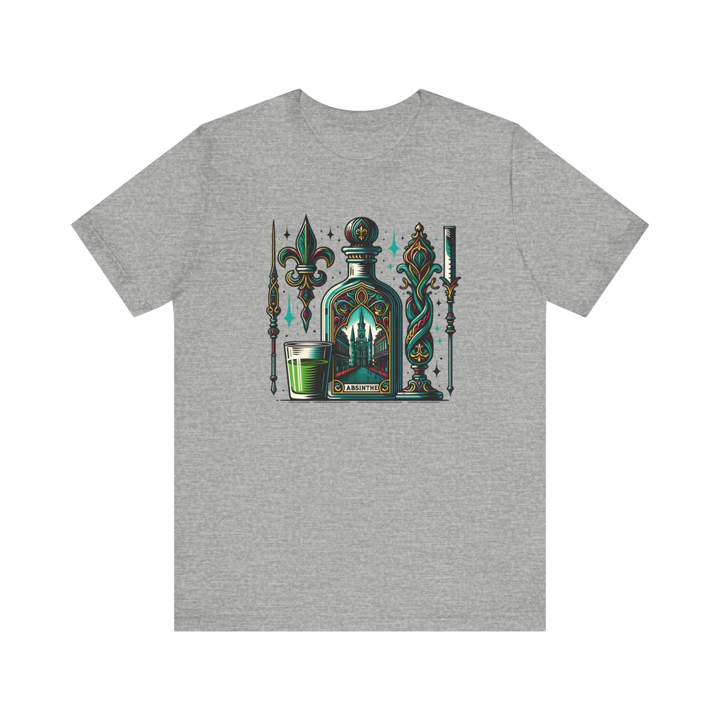 Dark Nola Absinthe Unisex Jersey Short Sleeve Tee