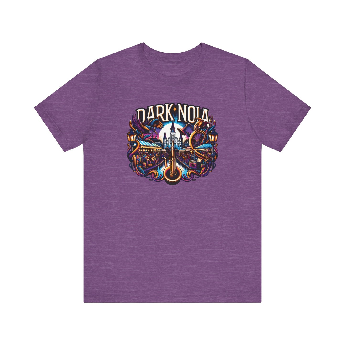 Dark Nola Big Brass Unisex Jersey Short Sleeve Tee