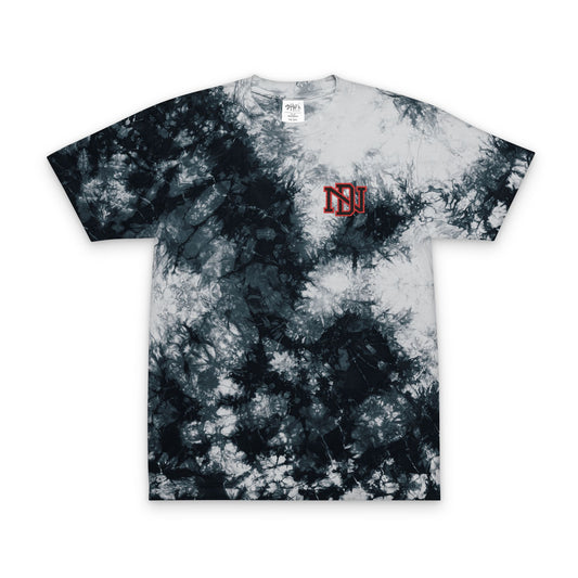 Dark Nola Crossfade Oversized Tie-Dye T-Shirt (Embroidery)