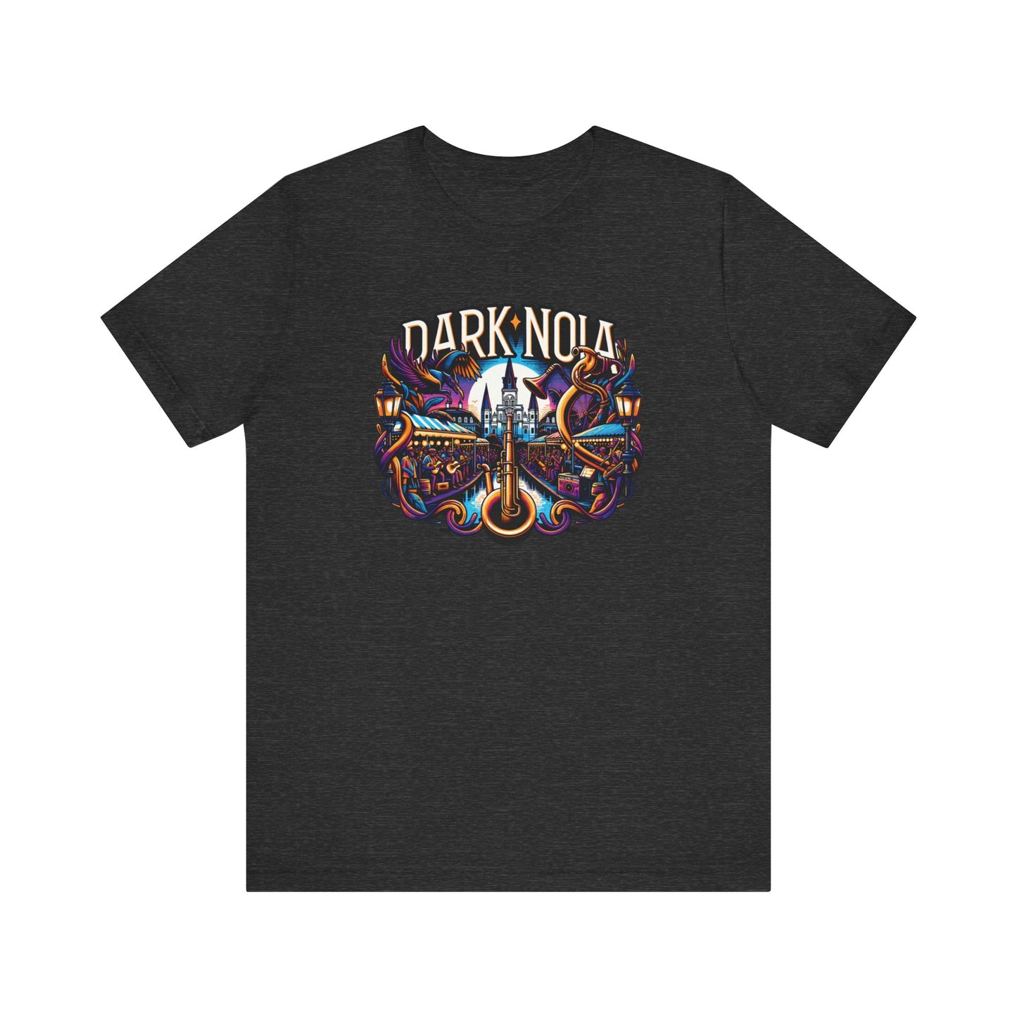 Dark Nola Big Brass Unisex Jersey Short Sleeve Tee