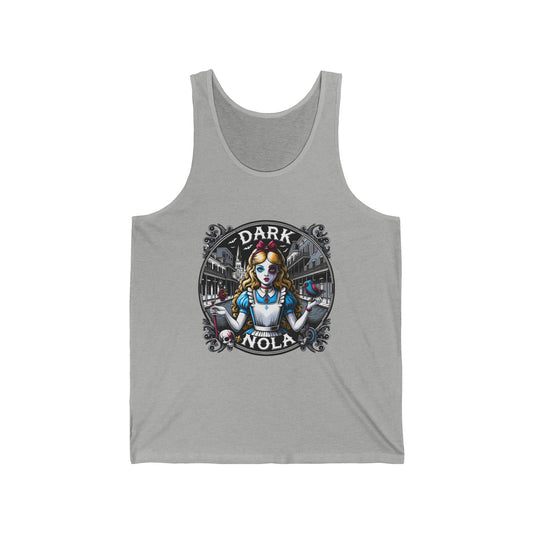 Dark Nola Alice Unisex Jersey Tank