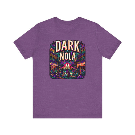 Dark Nola Jazz Festival Unisex Jersey Short Sleeve Tee