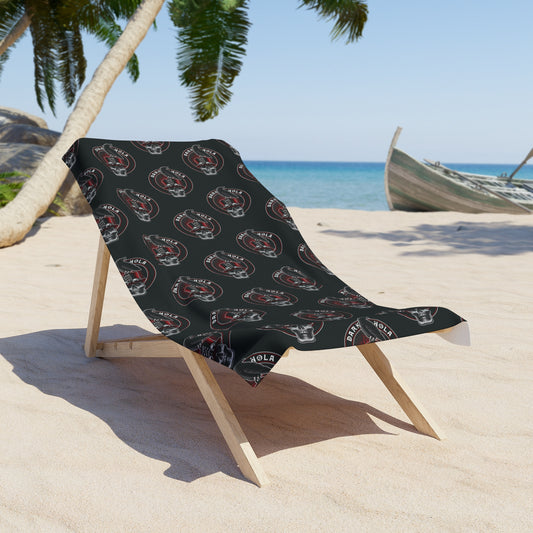 Dark Nola Logo Beach Towel - Season One