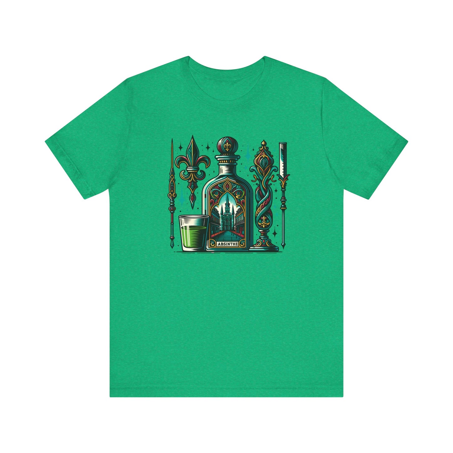 Dark Nola Absinthe Unisex Jersey Short Sleeve Tee
