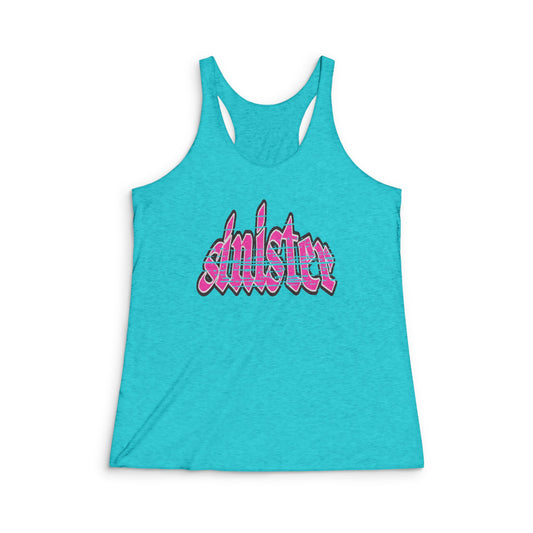 Sinister Women's Tri-Blend Racerback Tank - Season One