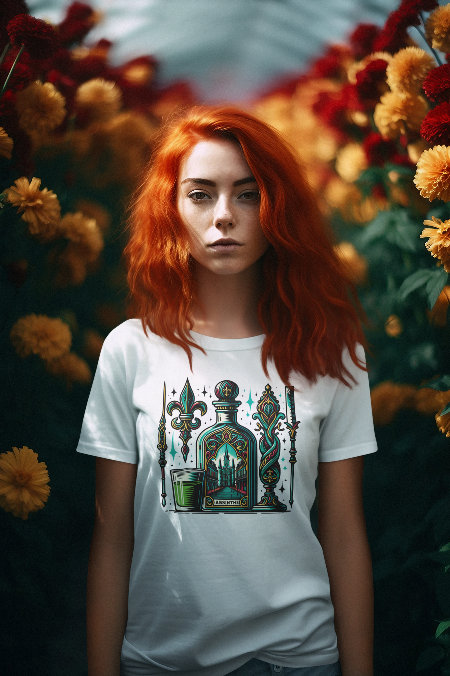 Dark Nola Absinthe Unisex Jersey Short Sleeve Tee