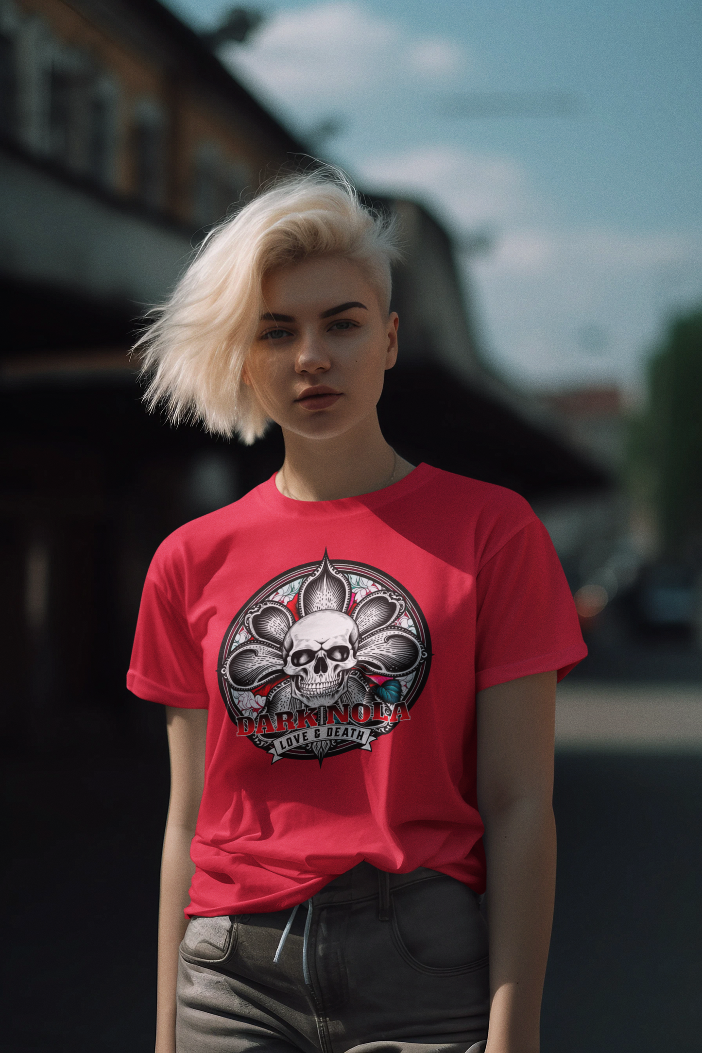 Love & Death Unisex Jersey Short Sleeve Tee